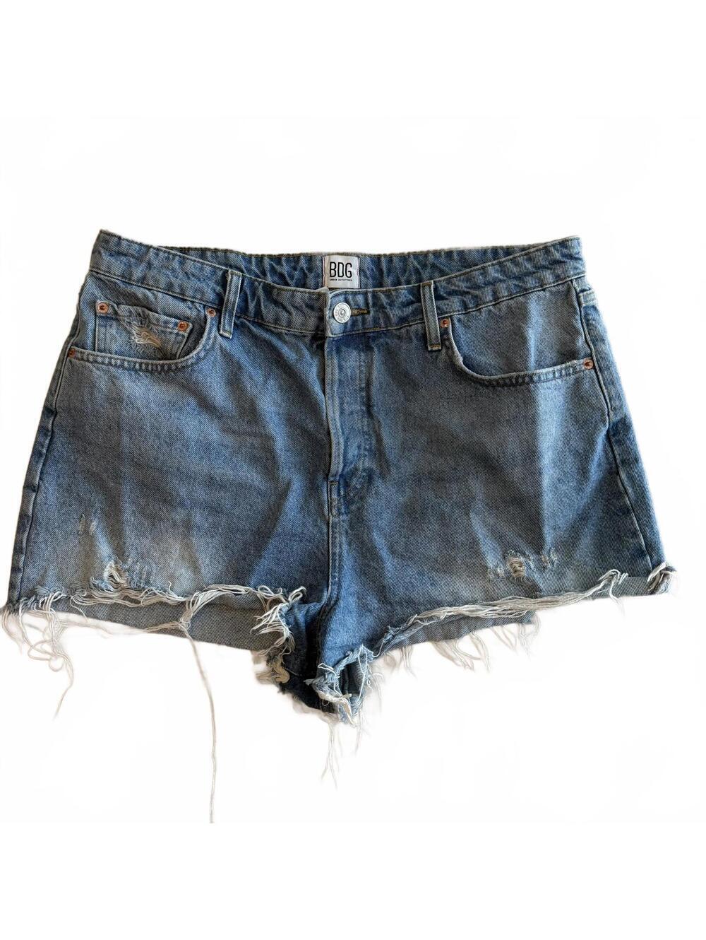 EUC Urban Outfitters BDG Summer Cutoff High Waisted Denim Shorts Size 34